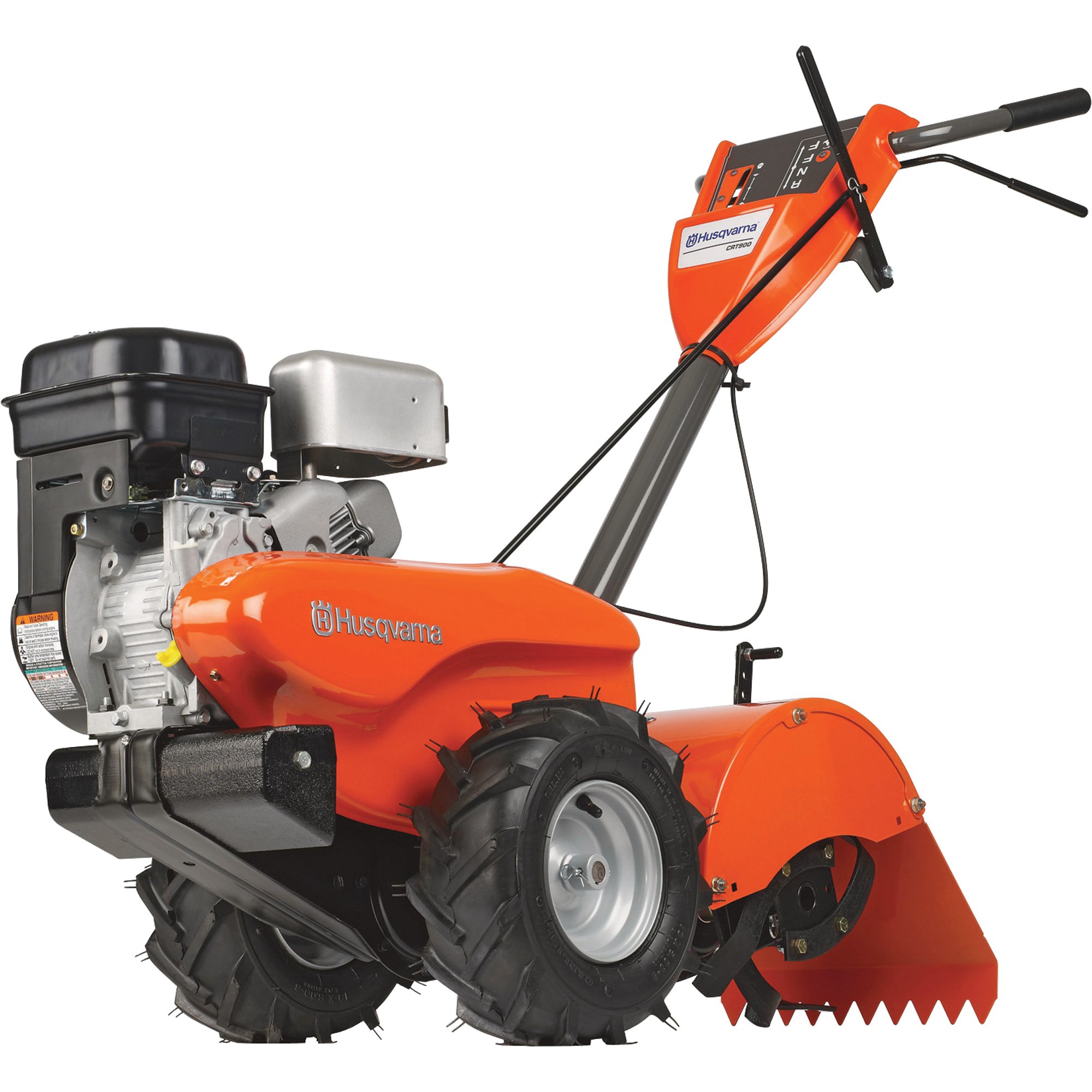 Husqvarna Rear Tine Tiller — 14in. Tilling Width, 208cc Briggs & Stratton Engine, Model# CRT900-CA